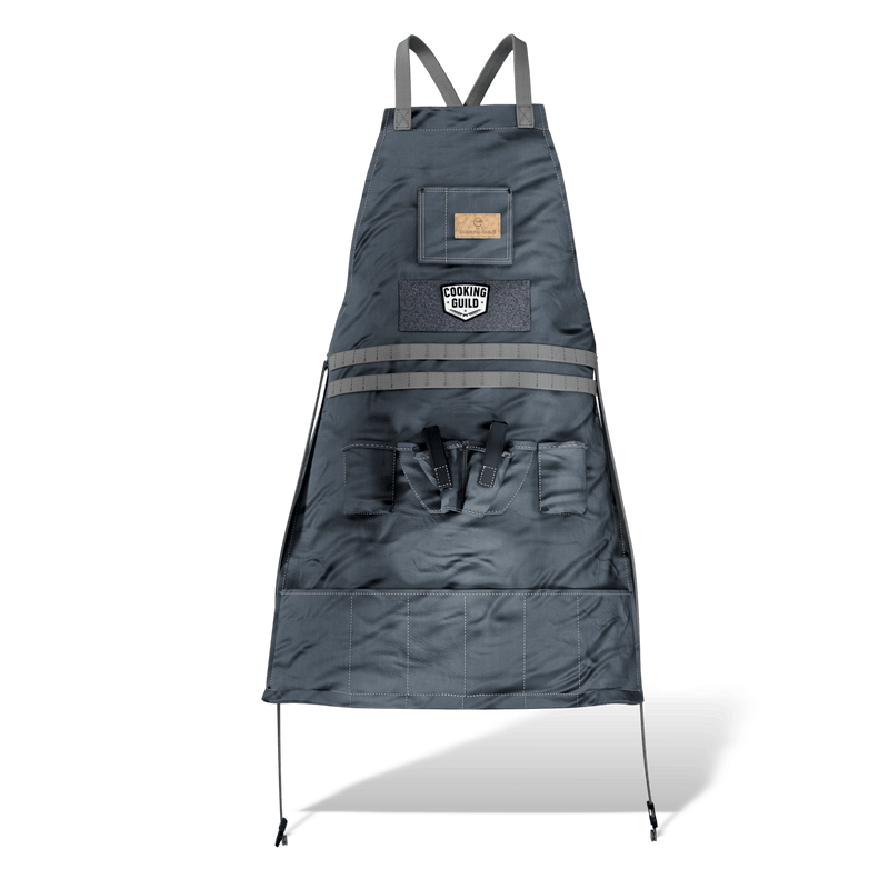 Charcoal  Cotton BBQ Utility Apron - TheCookingGuild