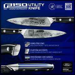 5" Ford 50th Anniversary F-150 Utility Knife