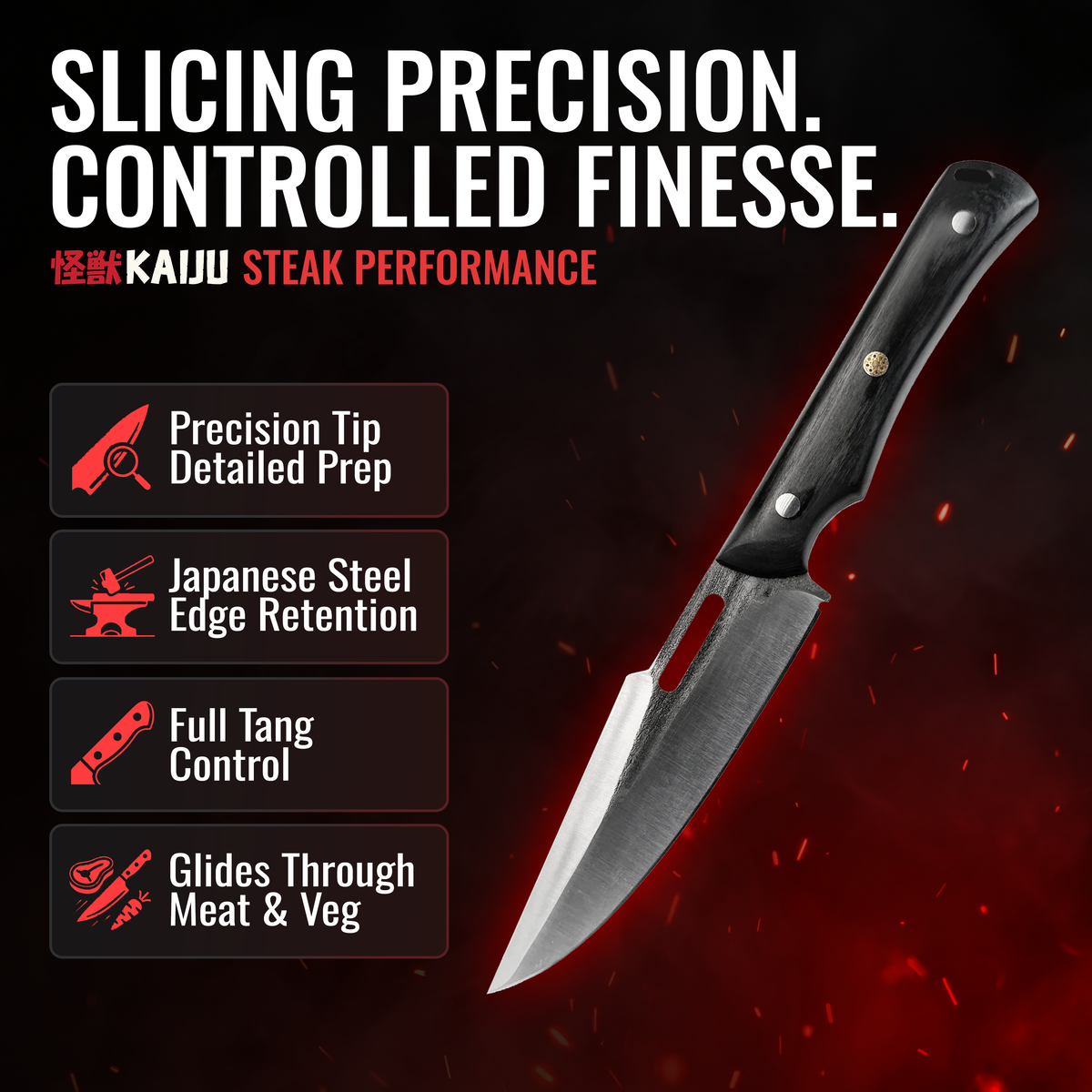 Kaiju Steak Knife Bundle